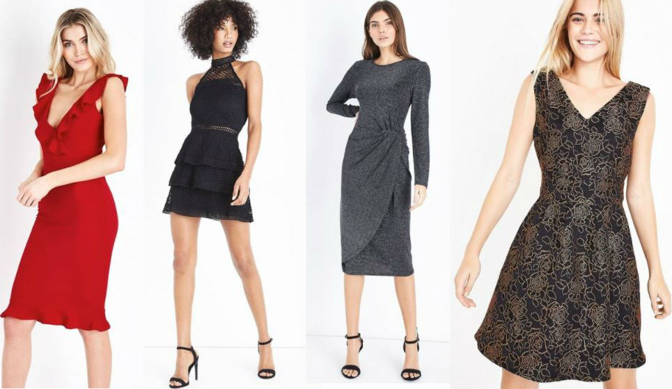 new look christmas party dresses