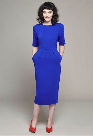 Lennon Courtney at Dunnes Stores Cobalt Tulip Dress Style €119.00