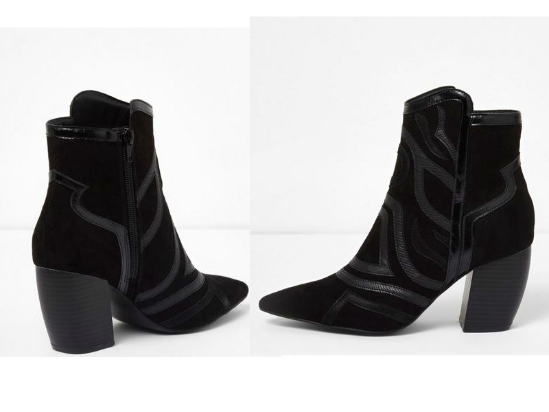 river island day to night ankle boots