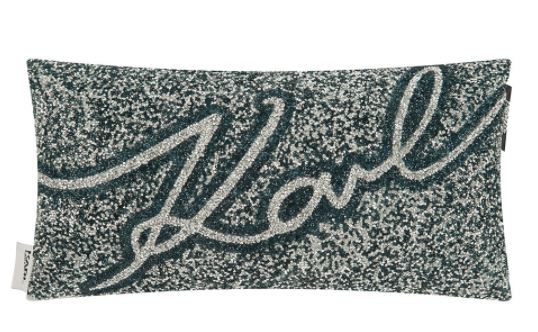karl lagerfeld pillow fashion presents