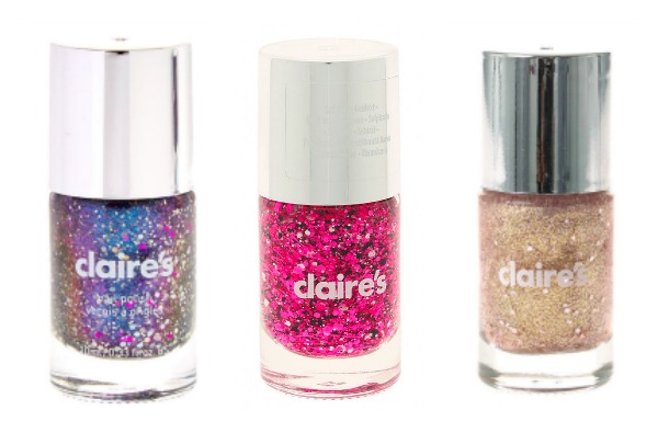 sparkly nail polish claires