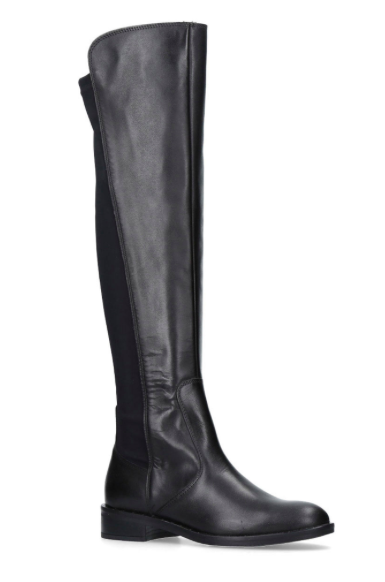 CARVELA KURT GEIGER Winston Knee High Boots Black €135.00 Was €260.00