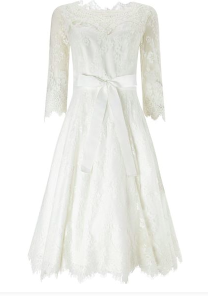 Phase Eight - Cream cressida wedding dress Now € 256.00 Save € 259.00 Was € 515.00