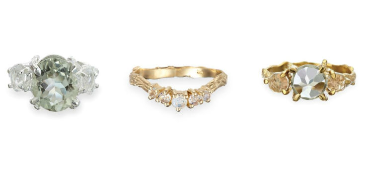 chupi alternative engagement rings