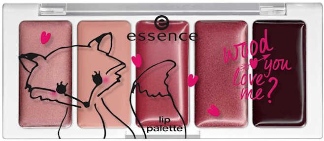 essence wood you love me lip palette