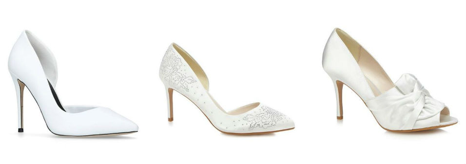 Bridal on sale shoes debenhams