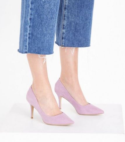 new look lilac shoes ss18