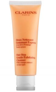 clarins exfoliator skincare tips