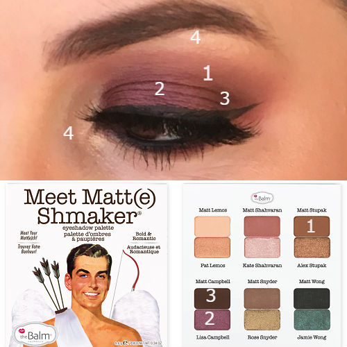 Meet Matte Shmaker eye look