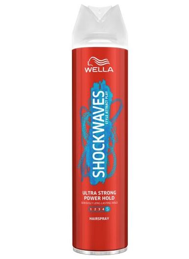 wella shockwaves hairsprays
