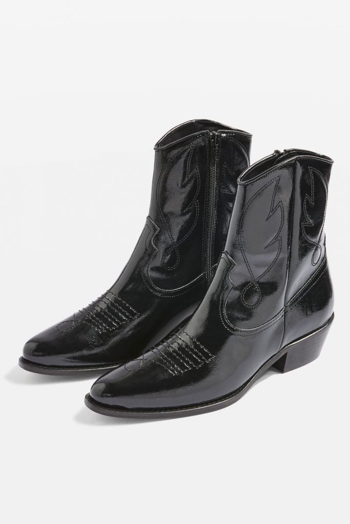 topshop cowboy boots