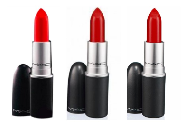 MAC red lipsticks
