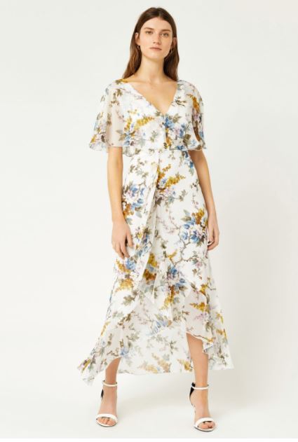 warehouse floral dresses