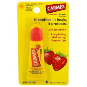 carmex strawberry spf lip balm