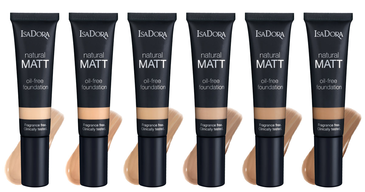 Isa Dora natural matt foundation