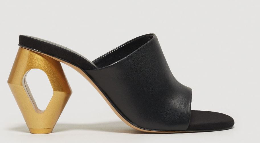 mango geometric heels