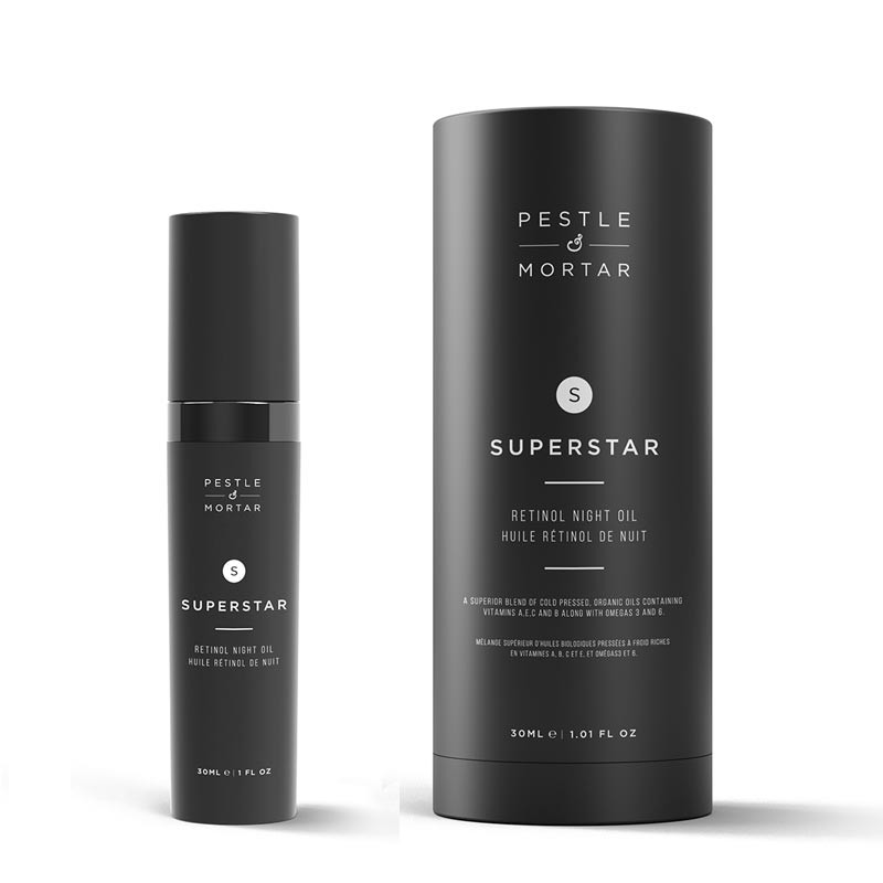 superstar retinol night oil