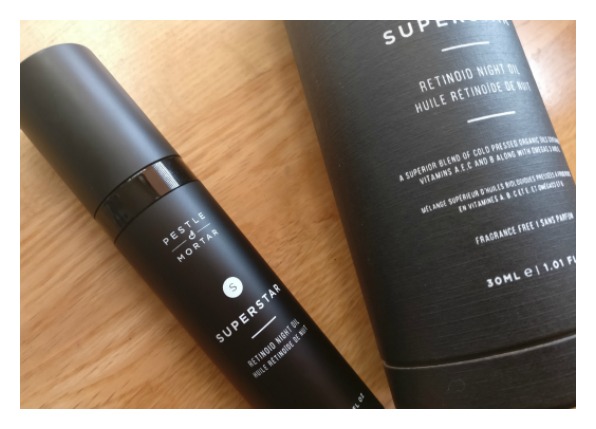 superstar retinol night oil