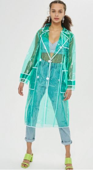 topshop cool rain macs