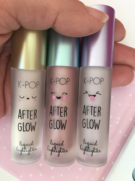 penneys kpop after Glow liquid highlighter