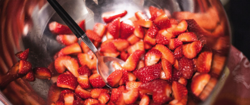 strawberry face mask