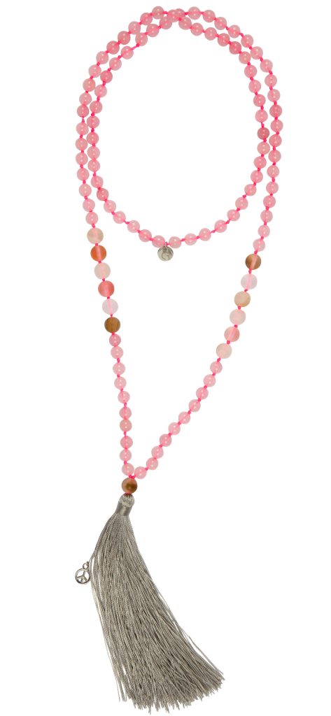 G by Glenda Gilson - Rose Quartz Sicily Necklace - High Res