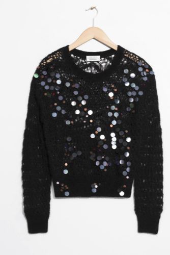 Sequins Mohair And Wool Sweater by & Other Stories