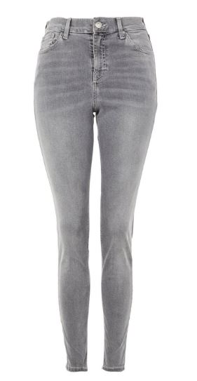 topshop MOTO Grey Jamie Jeans