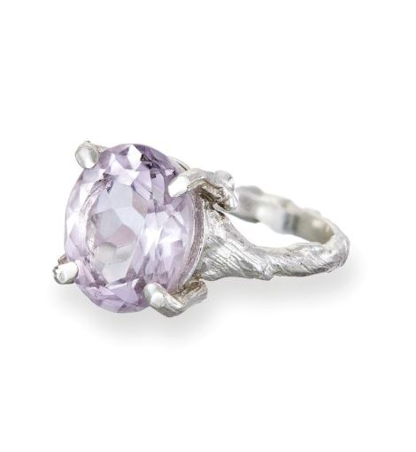 chupi drop in the wild ring amethyst in silver