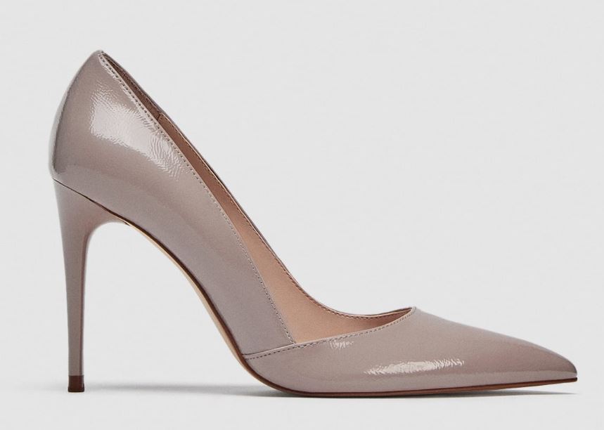 zara nude shoe