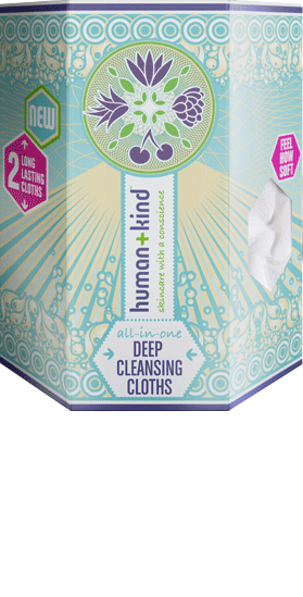 Human and Kind Deep Cleansing Cloths