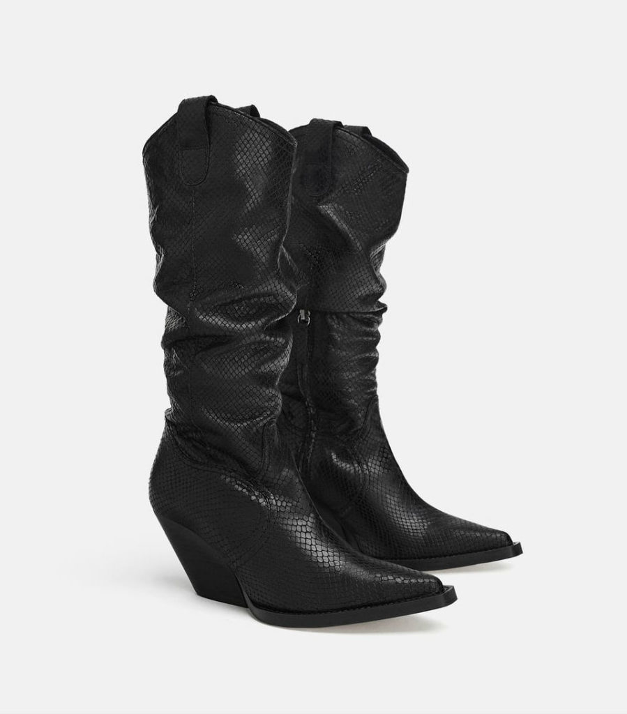 zara western autumn boots