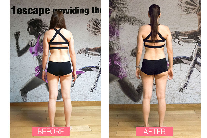 This is what an eight-week fitness journey looks like