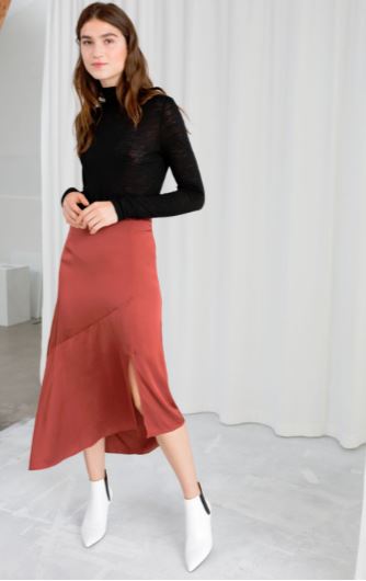 other stories assymetric skirt