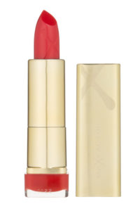 red lipstick max factor