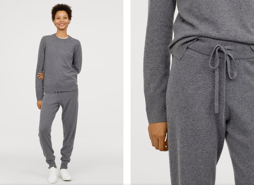 h&m womens jogging bottoms