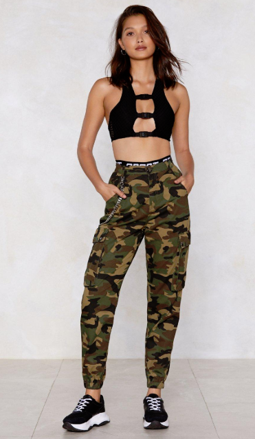 camouflage pants