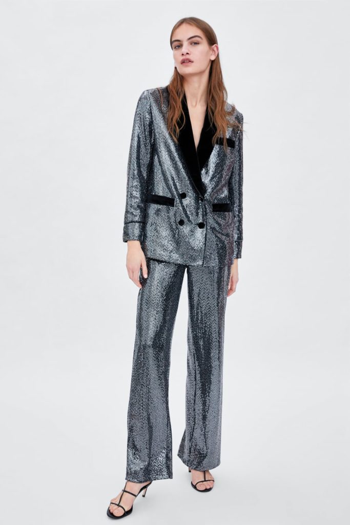 zara trouser suit