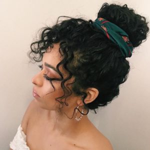 The Easy Hairstyles For Curly Hair Girls