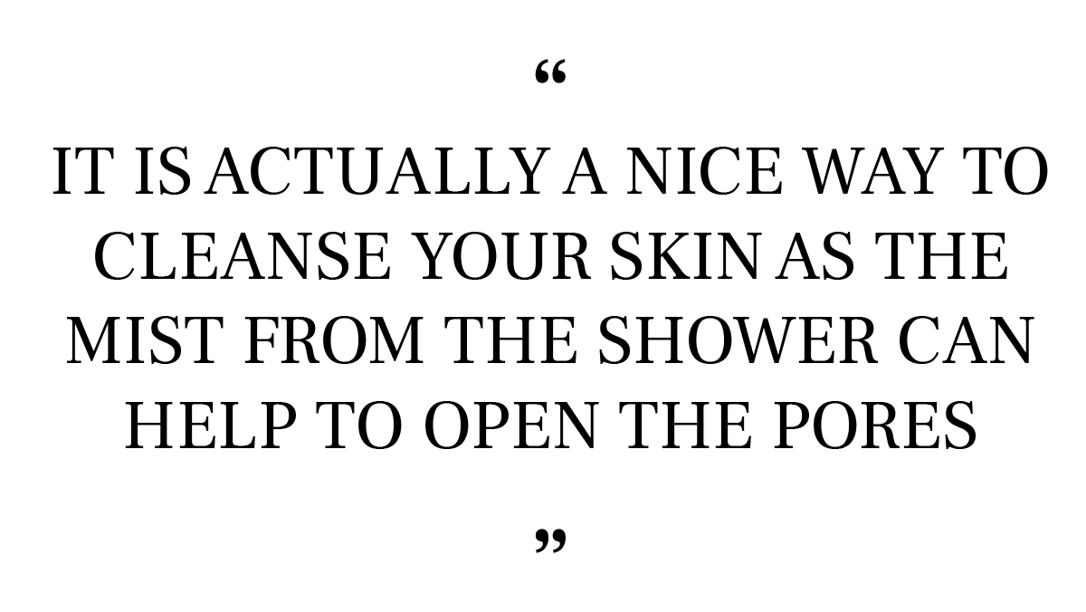 face washing quote