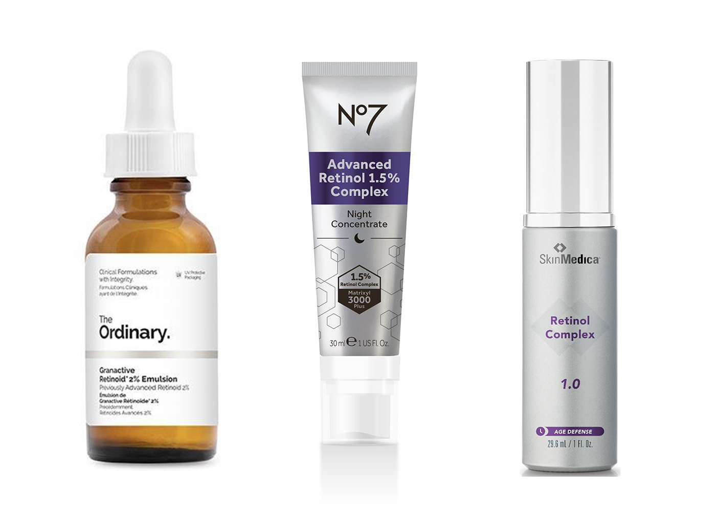 Skincare Products with Vitamin A